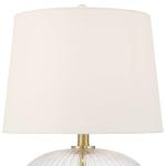 Darrah 19" Clear Glass Table Lamps - Set of 2