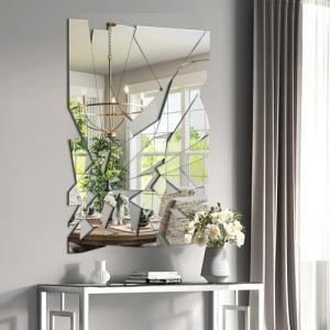 KOHROS 36x24 Inch Frameless Wall Mirror