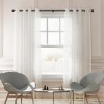 Adjustable 1-Inch Curtain Rod, 30 to 144 Inches