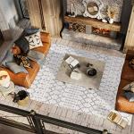 Boho Vintage Diamond Indoor Area Rug 8X10 ft