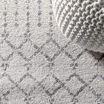 Boho Vintage Diamond Indoor Area Rug 8X10 ft