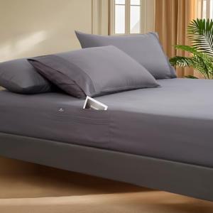 Popfavor Deep Pocket Queen Fitted Sheet Set
