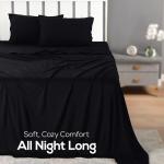 Utopia Jersey Knit 4-Piece Queen Sheet Set