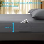 Popfavor Deep Pocket Queen Fitted Sheet Set