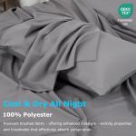 Popfavor Deep Pocket Queen Fitted Sheet Set