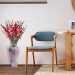 DecorShore 22-Inch Purple Mosaic Floor Vase