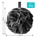 BCKENEY Soft Mesh Loofah Shower Scrubber Pack