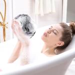BCKENEY Soft Mesh Loofah Shower Scrubber Pack
