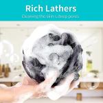 BCKENEY Soft Mesh Loofah Shower Scrubber Pack