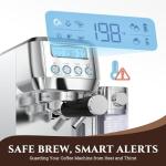 AMZCHEF Espresso Machine with Automatic Milk Frother