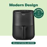 BELLA 2.9QT No-Oil Touchscreen Air Fryer