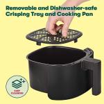 BELLA 2.9QT No-Oil Touchscreen Air Fryer