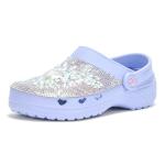 SKECHERS Girls Sweetheart Jeweled Clog, Lavender