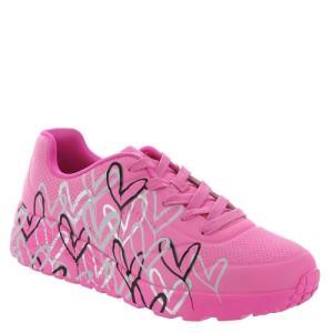 Skechers Kids Uno Lite Sneakers - Hot Pink Multi