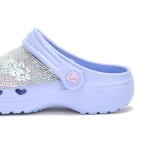 SKECHERS Girls Sweetheart Jeweled Clog, Lavender