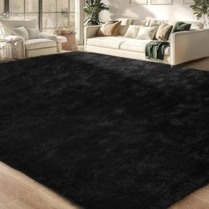 Merelax Soft 4x6 Machine Washable Shag Rug
