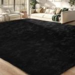 Merelax Soft 4x6 Machine Washable Shag Rug
