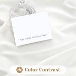 White Privacy Sheer Curtains - Light Filtering Panels