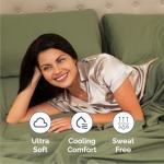Queen Size Cooling Sheet Set - Soft & Comfy