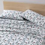 Eddie Bauer Queen Cotton Flannel Sheets Set