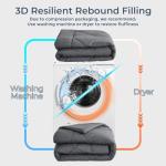 Reversible 7-Piece Queen Comforter Bed Set