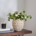 Beige Rustic Farmhouse Boho Decorative Vase