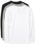 Boys' Long Sleeve Basic Tees 3-Pack