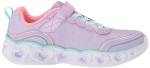 Skechers Heart Lights Sneakers for Girls, Lavender