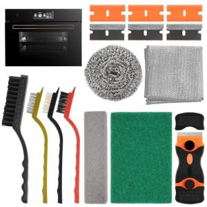 Heavy Duty Oven Cleaner Brush Set - 12 Pieces