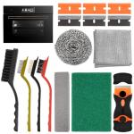 Heavy Duty Oven Cleaner Brush Set - 12 Pieces