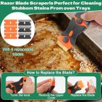 Heavy Duty Oven Cleaner Brush Set - 12 Pieces