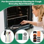 Heavy Duty Oven Cleaner Brush Set - 12 Pieces