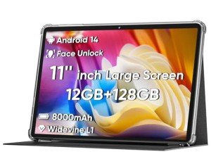 2025 Android 14 Tablet with Fast Charging & Case