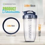 NutriBullet 32oz Replacement Cups 2-Pack with Lids