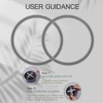 HESSION Rubber Gasket Rings for Nutribullet 900