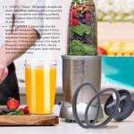 HESSION Rubber Gasket Rings for Nutribullet 900