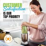 NutriBullet 32oz Replacement Cups 2-Pack with Lids