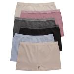 Hanes Women's Seamless ComfortFit Boyshorts, 6 Count