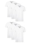 Hanes Men’s Moisture-Wicking V-Neck Tee - 6 Pack