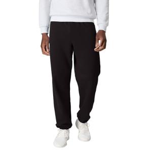 Hanes Men's EcoSmart Sweatpants, Black, X-Large