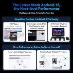 TABWEE 11-Inch Android Tablet with Keyboard & Stylus