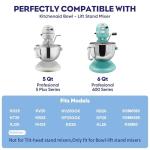 Stainless Steel Flat Beater for KitchenAid Mixers