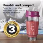 Hamilton Beach Portable Blender for Smoothies, 14 Oz