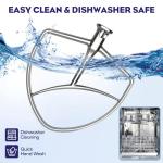 Stainless Steel Flat Beater for KitchenAid Mixers