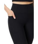 Skechers Go Walk Bold Black High Waisted Bike Shorts