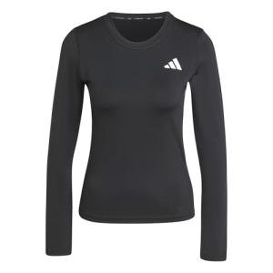 adidas Women's Long Sleeve 3-Stripes T-Shirt