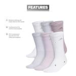 adidas Women's Cushioned Crew Socks, 6-Pack