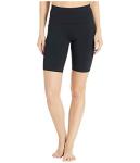 Skechers High Waisted 8" Black Bike Shorts
