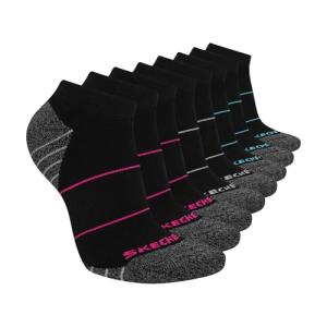 Skechers Women's 8-Pack Low Cut Work Socks