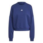 adidas Women's Dark Blue Logo Fleece Sweatshirt